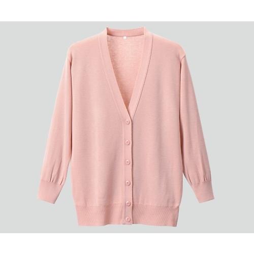 ロングカーディガンD−1002桃 S 4571249988757