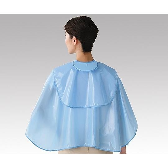 洗髪用品 シャンプーケープ(クッション付き)ブルー 3770-5