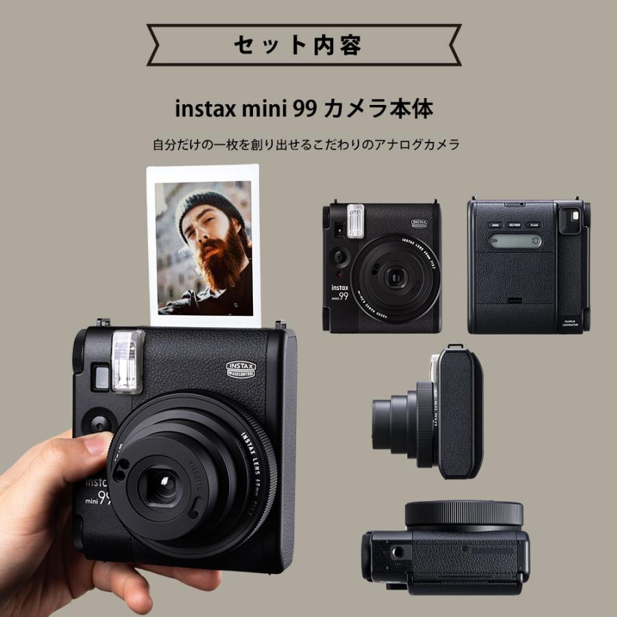 FUJIFILM instax mini 99 本体と付属品 Fujifilm Câmera instantânea Instax Mini 99 com estojo de