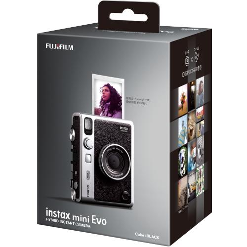 4点セットB)富士フイルム インスタントカメラ チェキ instax mini Evo