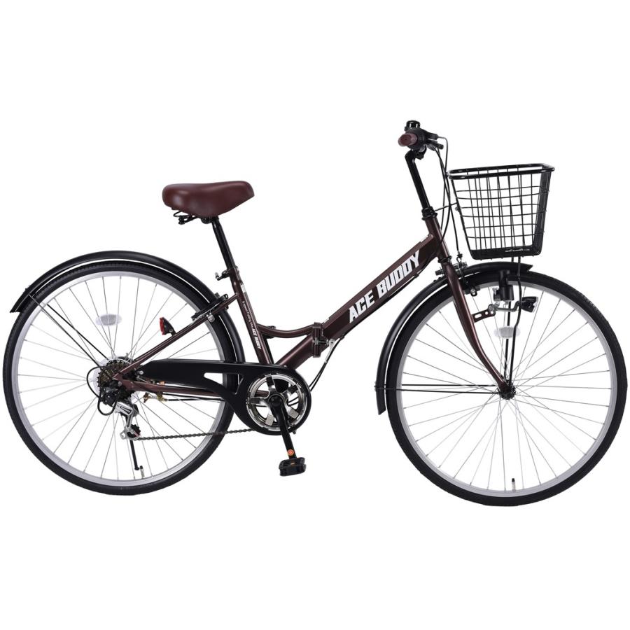 26インチ 折りたたみシティサイクル シティサイクル 自転車 26インチ 折りたたみ自転車 6段変速 街乗り