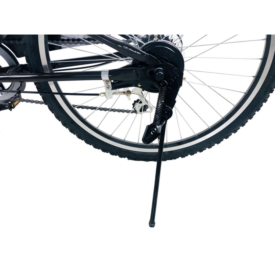 子供用自転車 24インチ ジュニアマウンテンバイク 6段変速 オートライト 男の子 女の子 CTB246の画像