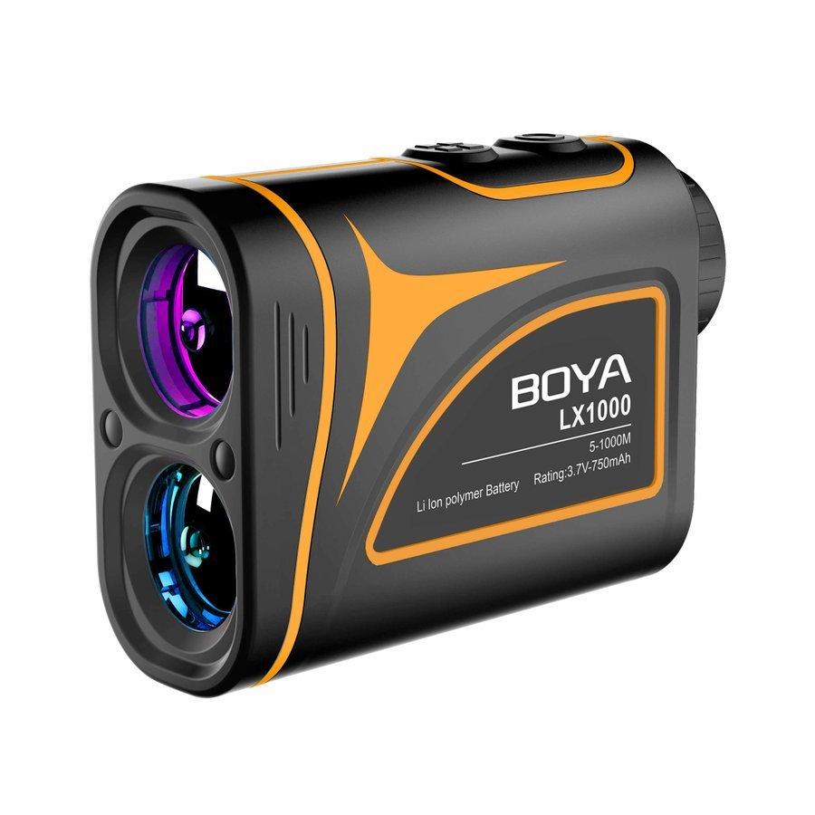 BOYA ゴルフ レーザー距離計 1100ydまで対応 内蔵式充電池 スロープ 高低差機能 収納 距離測定器 日本語取扱説明書 正規品 LX1000｜bp-store2107｜02