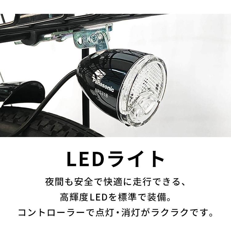 電動アシスト自転車 20インチ 折りたたみ自転車 電動自転車 シマノ外装6段変速 PELTECH ペルテック TDN-206｜bp-store2107｜09