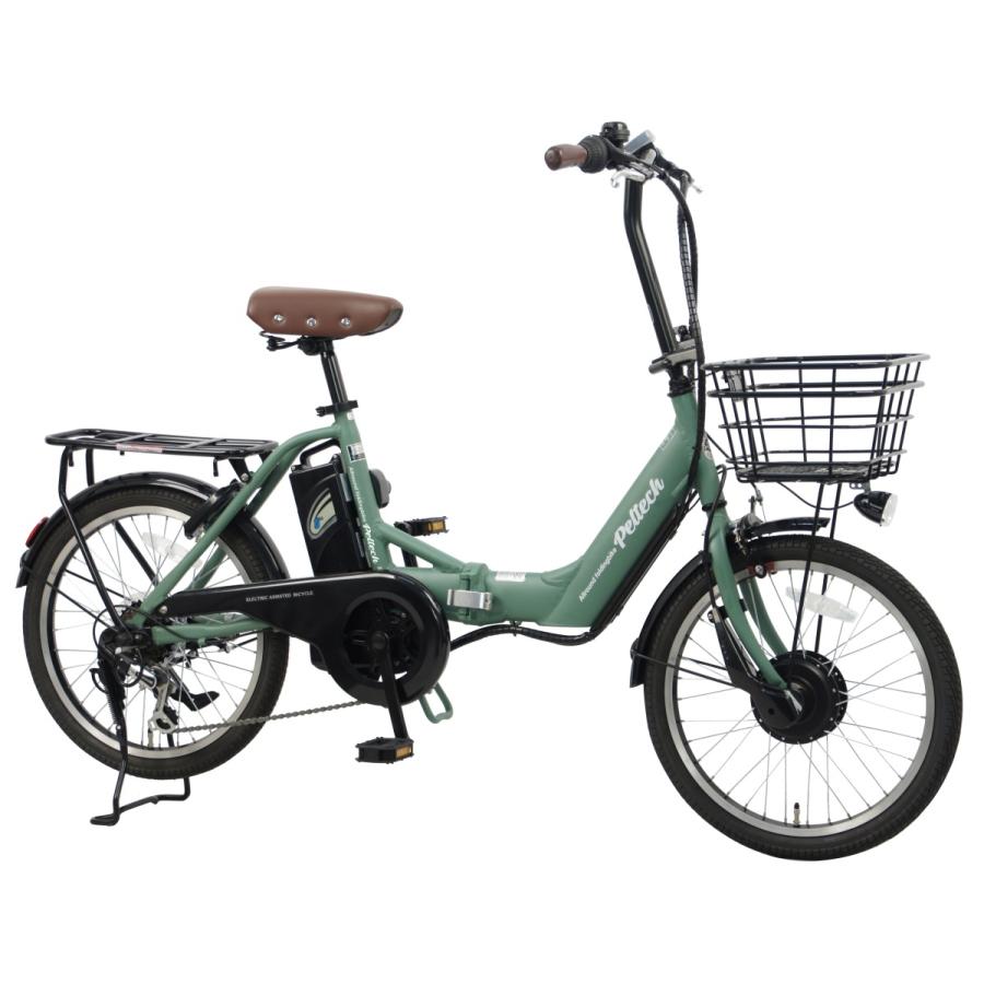 電動アシスト自転車 アルミ 20インチ 折りたたみ 電動自転車 シマノ 外装 6段変速 PELTECH ペルテック TDN-212L｜bp-store2107｜16