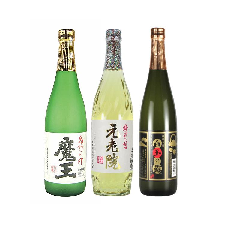 プレミアム焼酎「魔王」入り！魔王・元老院・白玉の露 芋焼酎/麦焼酎