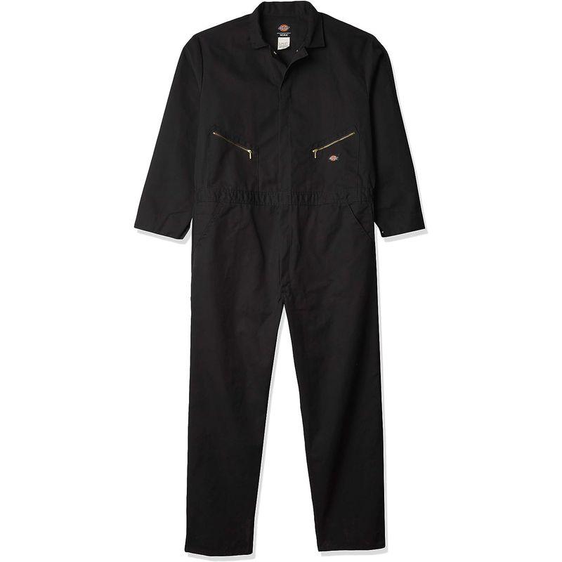 S　BLACK　ディッキーズ　デラックスカバーオール　つなぎ　長袖　DICKIES　4879