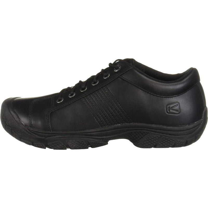 キーン　コックシューズ　PTC　BLACK　25.0　OXFORD　ピーティーシー　オックスフォード　メンズ　cm