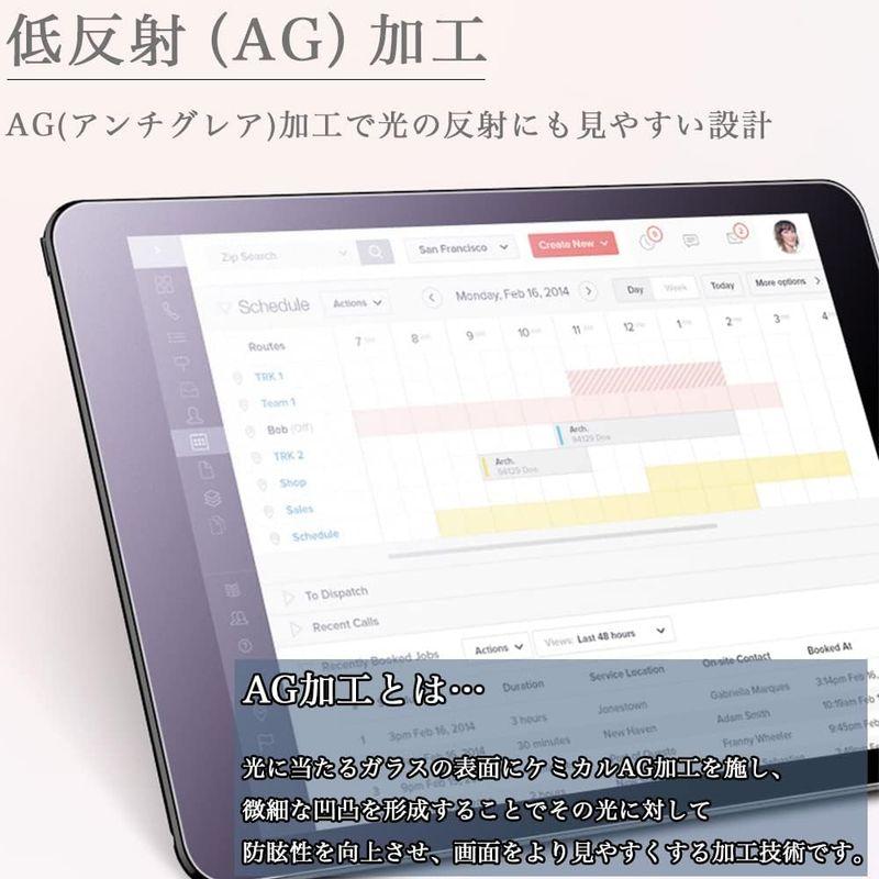 低反射 アンチグレア加工 iPad 強化ガラスフィルム iPad Pro 11 第4 第3 第2 第1世代 マットタイプ 指紋防止 アイパッ｜br-market｜04