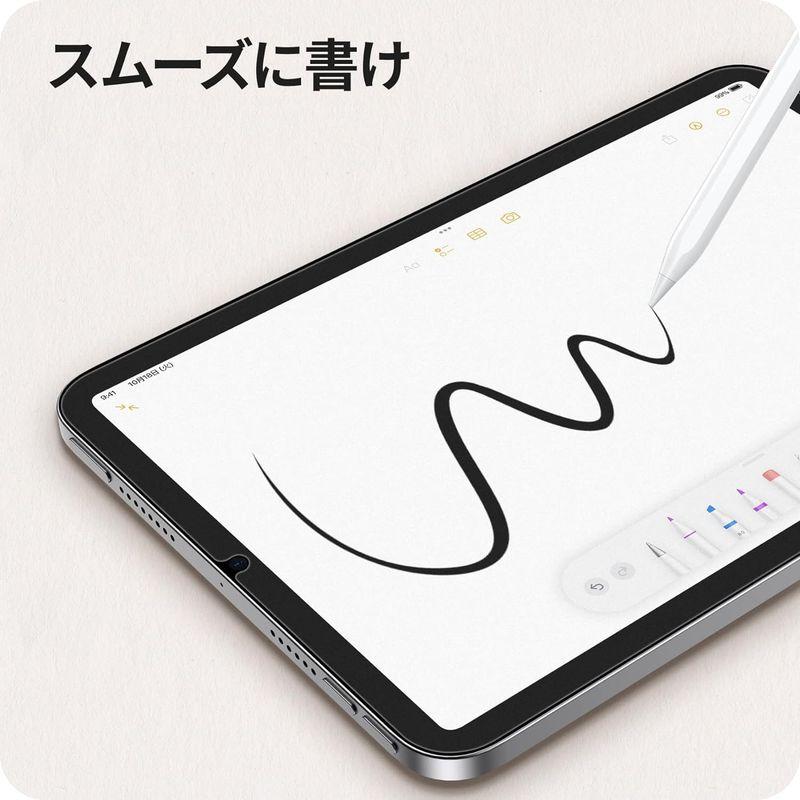 NIMASO ペーパー 感覚 フィルム iPad mini6 2021 用 第6世代 対応 保護 フィルム ペーパー 上質紙タイプ 反射低減｜br-market｜06