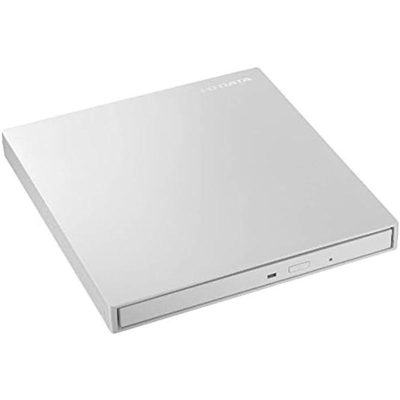 アイ・オー・データ機器 USB3.0/2.0 バスパワー対応ポータブルDVDドライブ パールホワイト DVRP-UT8LW｜br-market｜03