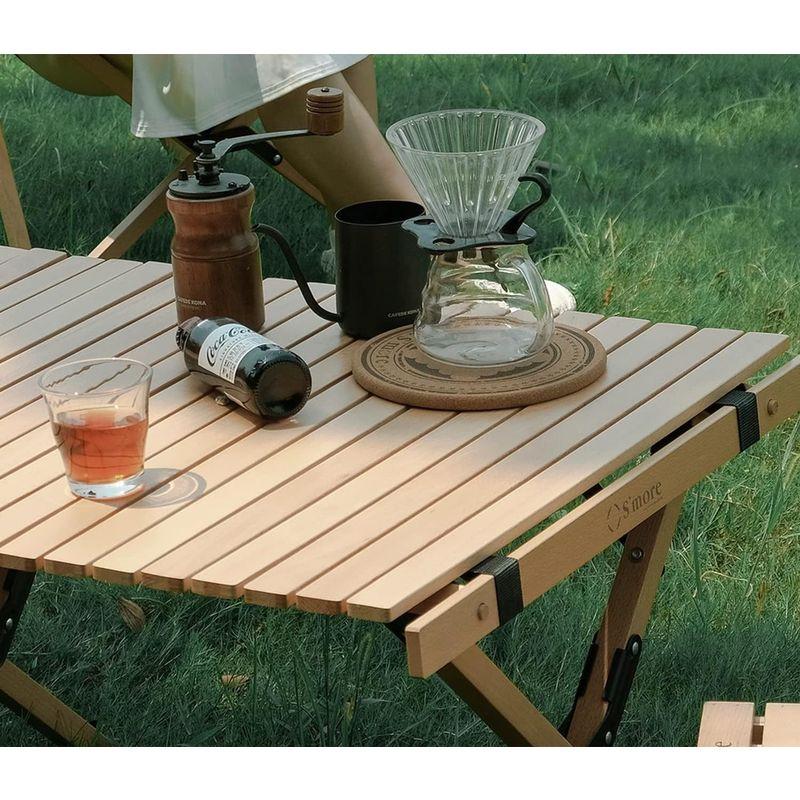 S'more(スモア) Woodi Roll Table キャンプ テーブル ウッドロールテーブル 木製 アウトドア テーブル 折りたたみ｜br-market｜06