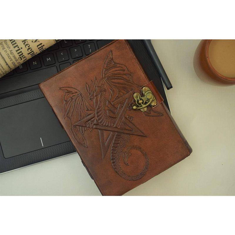 OVERDOSE Star Dragon Journal Notebook|Handmade Antique Journal For Sch｜br-market｜07