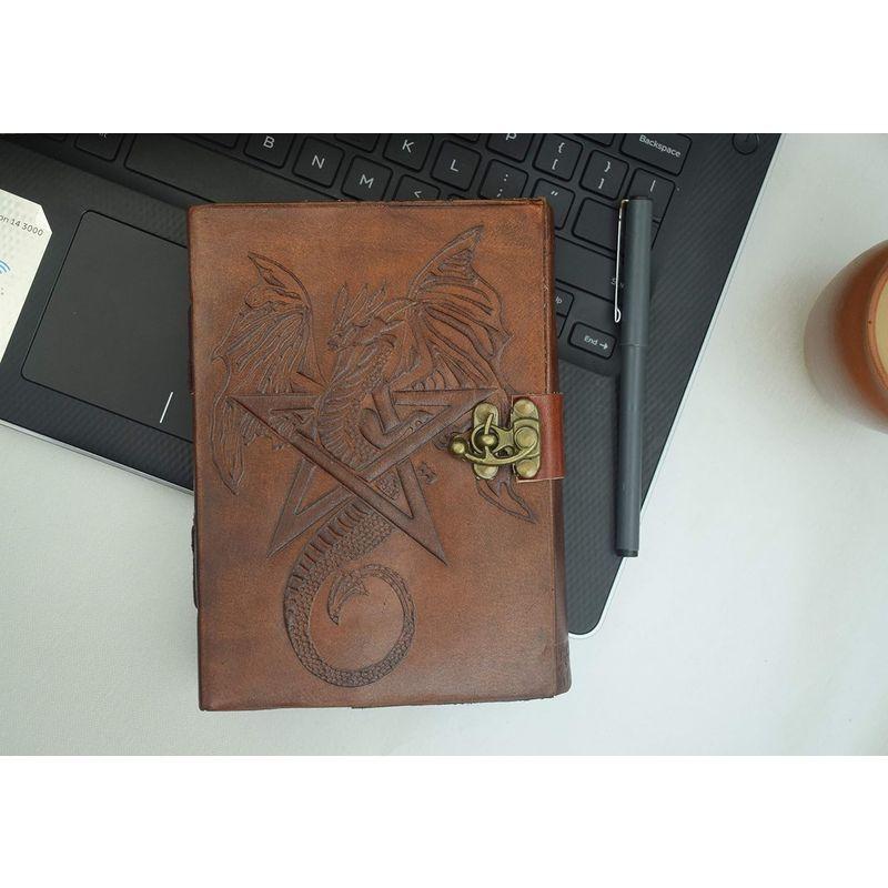 OVERDOSE Star Dragon Journal Notebook|Handmade Antique Journal For Sch｜br-market｜10