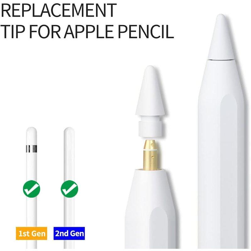 AWINNER Tip Apple Pencil Tip 第1および第2世代に対応 (1パック)｜br-market｜05