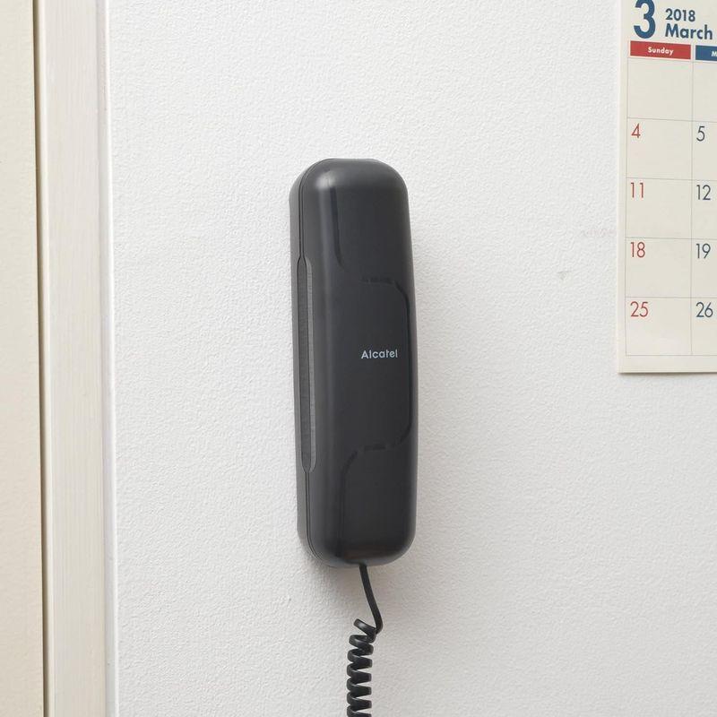 ALCATEL (アルカテル) T06 電話機 シンプル 固定電話機 ビジネスフォン 電源不要 コンパクト 小型 卓上 壁掛け アナログ回線｜br-market｜02