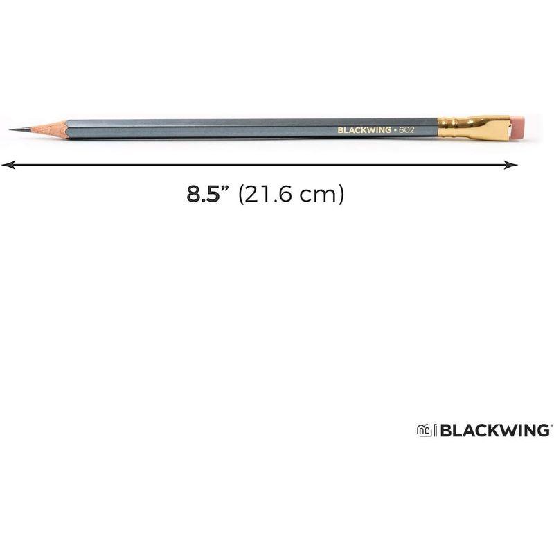ブラックウィング 鉛筆 B 1ダース ブラックウィング602 ガンメタルグレー 105330｜br-market｜06