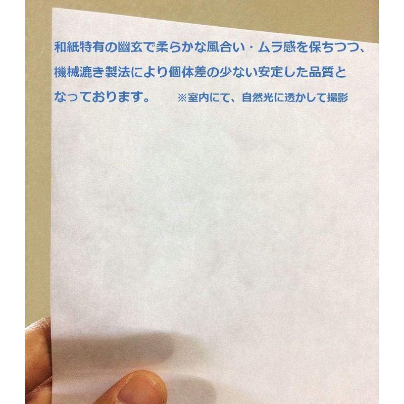 ペーパーエントランス 奉書紙 和紙 コピー用紙 A4 伊予産 便箋 写経 プリンター用紙 謝辞 式辞 25枚 55002｜br-market｜06