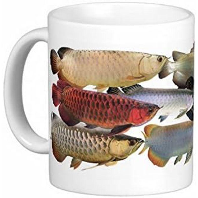 世界のアロワナのマグカップ：フォトマグ（世界の熱帯魚シリーズ）｜br-market｜05