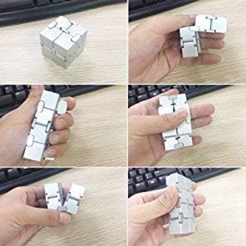 LilBit Infinity Cube インフィニティキューブ 無限キューブ アルミニウム合金 (ローズゴールド)｜br-market｜04