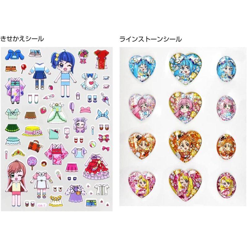 サンスター文具 プリキラシールバインダー ひろがるスカイプリキュア 4524340A｜br-market｜08