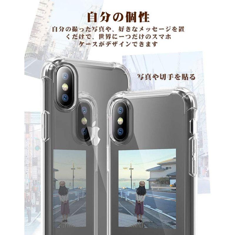 iPhone X ケース iPhone XS ケース クリア 耐衝撃 透明 ソフト TPU 耐久 シリコン アイフォンxs ケース 超軽量｜br-market｜07