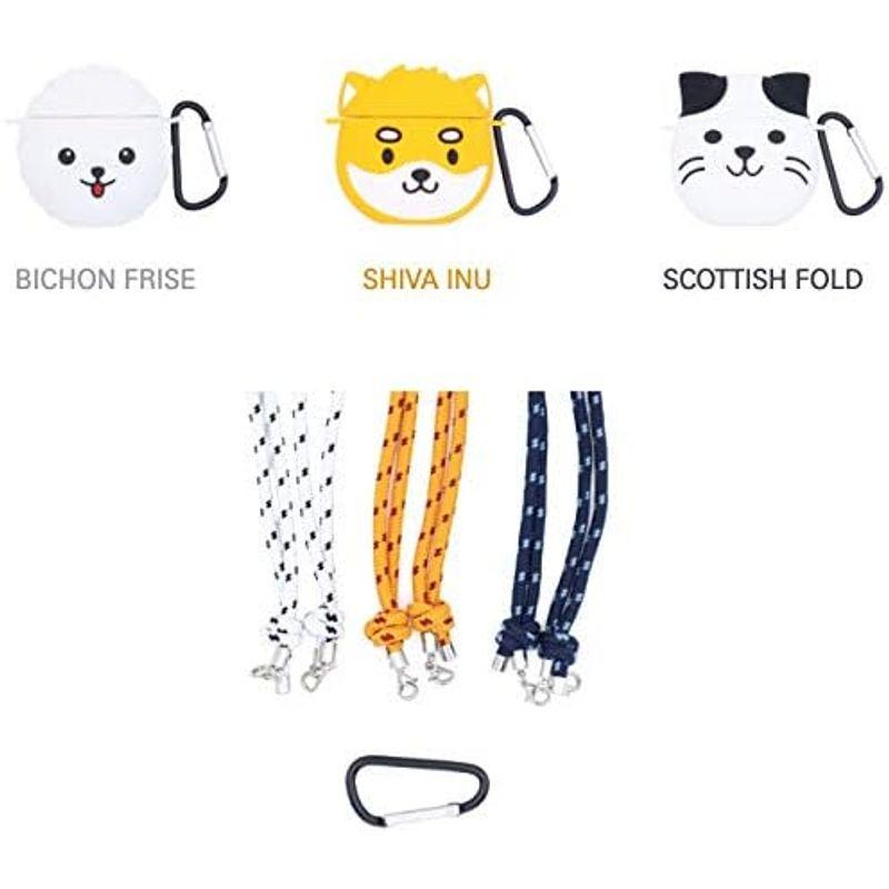 Vieil Ami AirPods case ケース かわいい エアーポッド ケース s-garden (Bichon Frise)｜br-market｜07