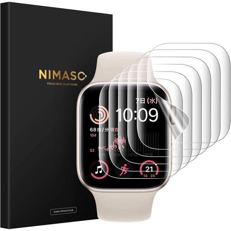 6枚組 NIMASO 液晶 保護 フィルム 38 / 40mm Apple Watch series SE / 6 / 5 / 4 / 3｜br-market｜05