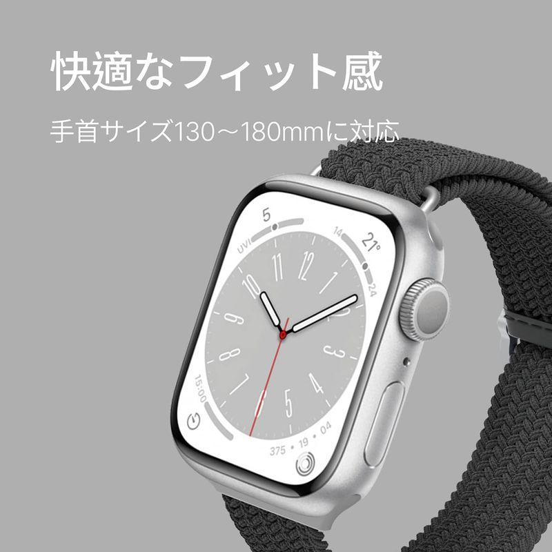ライノシールド Apple Watch シリーズ 9 / 8 / 7 / SE / 3 用 ブレイデッドバンド 38 / 40 / 41mm｜br-market｜06