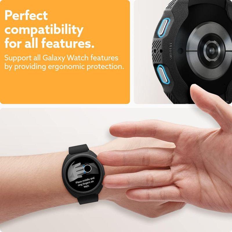 Caseology Galaxy Watch 5 ケース 44mm / Watch 4 ケース 44mm サンドストーン TPU 柔軟性 耐｜br-market｜03