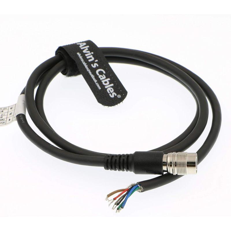 Alvin's Cables Basler GIGE AVT CCD カメラ 用の Hirose 6 pin ツイスト 電源 I O トリガ｜br-market｜03