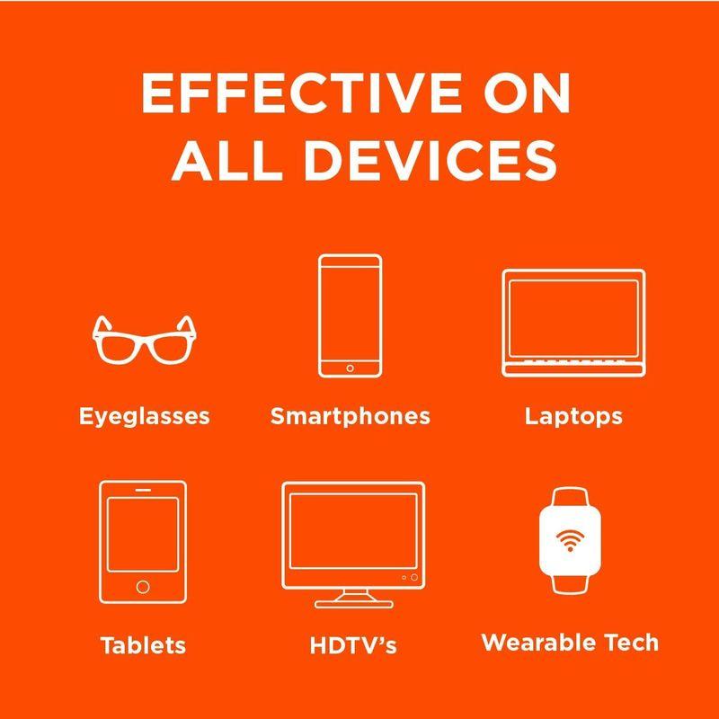 WHOOSHスクリーンクリーナーキットスマートフォン、iPad、メガネ、Kindle、LED、LCD、TV 100ml、布2枚に最適｜br-market｜07