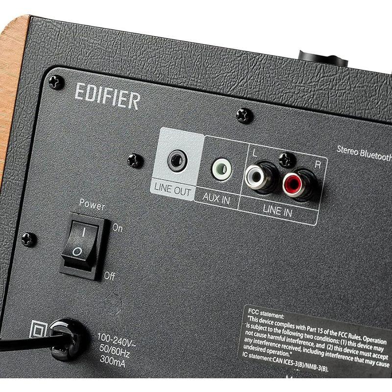 Edifier D12 Bluetooth 5.0 ブックシェルフスピーカー小型 - アンプ内蔵アクティブスピーカー 木製 - 統合デスクト｜br-market｜08