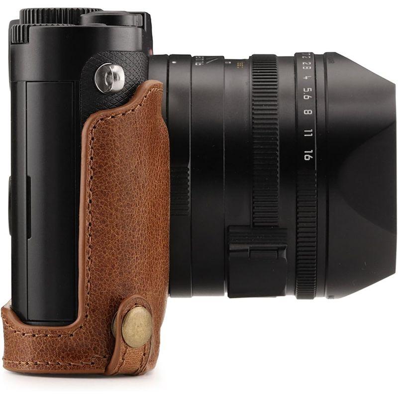 MegaGear Leica Q-P, Q (Typ 116) Ever Ready(エヴァーレディー) 本革 カメラ ケース ストラップ付｜br-market｜02