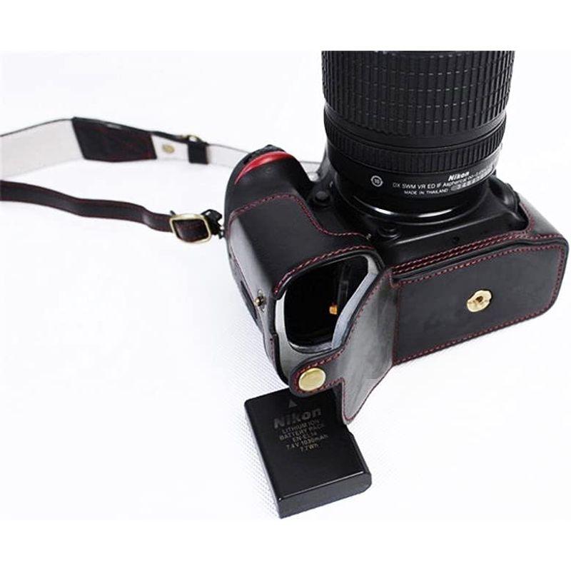 Koowl 対応 NIKON ニコン D5500 D5600 一眼 カメラケース カメラカバー カメラバッグ カメラホルダー、KOOWL手作｜br-market｜02
