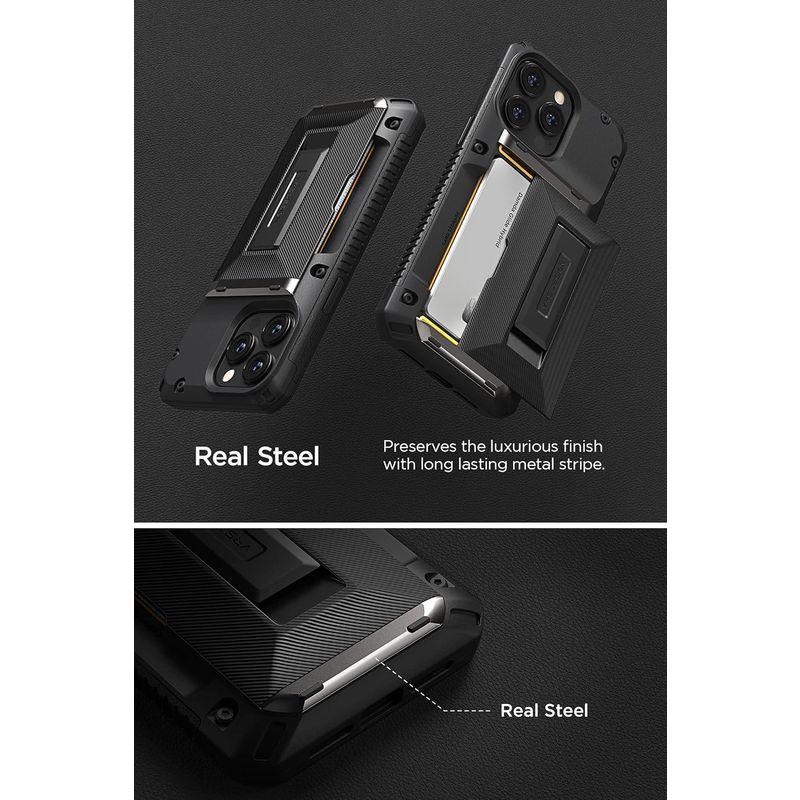 VRS iPhone 14 Pro Max 対応 ケース カバー 耐衝撃 ストラップホール/スタンド 付 スマホケース 衝撃吸収 背面 カー｜br-market｜02