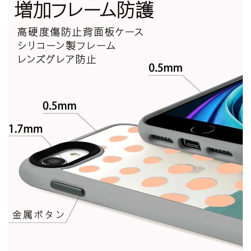 INJOYmall iPhone SE 第2世代 (2020) ケース レンズ保護 衝撃吸收 フレーム 傷防止 PC背面 全面保護 台湾のプ｜br-market｜07
