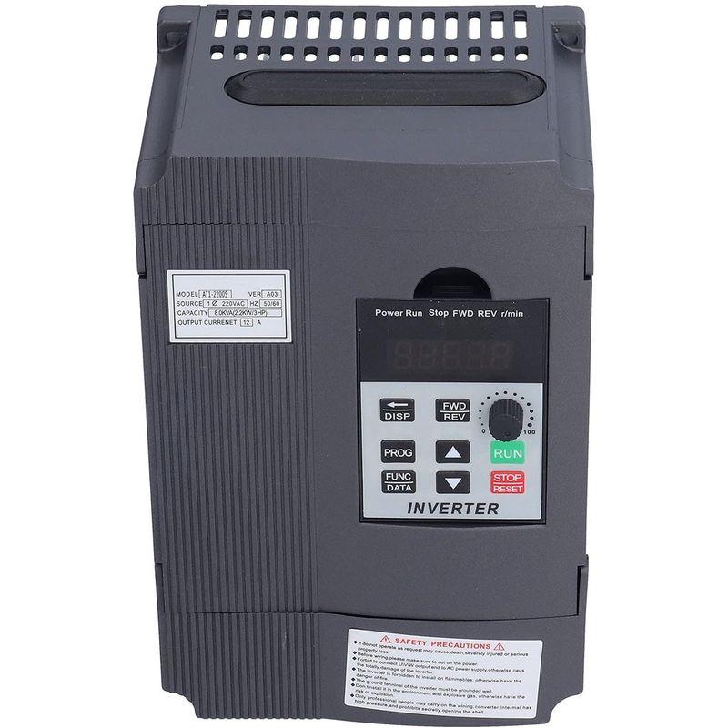 ViaGasaFamido 三相インバータ 2.2kW 単相220V入力 三相0-220V出力 0-400Hz 三相モーター制御用 操作簡単｜br-market｜03