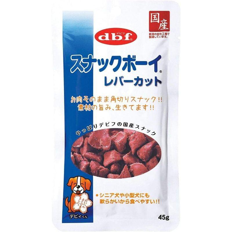 （まとめ買い）デビフペット スナックボーイ レバーカット 45g ×24｜br-market｜02