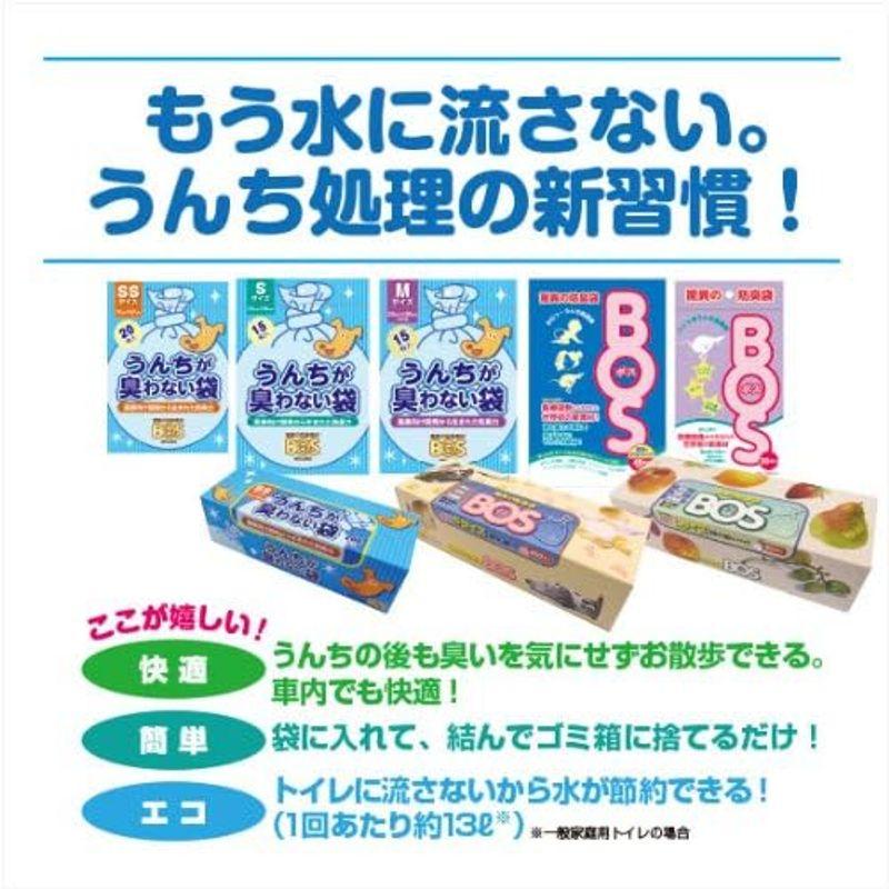 うんちが臭わない袋 BOS ペット用 （Mサイズ15枚入）｜br-market｜04