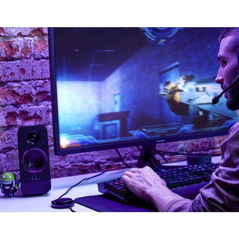 JBL QUANTUM DUO ゲーミングスピーカー/USB 3.5mm 接続/Bluetooth/ワイヤレス スピーカー/サラウンド/ライ PCスピーカー Q1569096939(14564円)