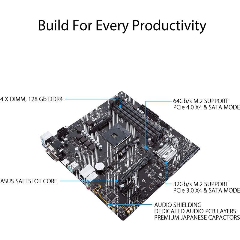 ASUS AMD B550 搭載 AM4 対応 マザーボード PRIME B550M-K MicroATX AMD AM4 B550 MicroATX 搭載 対応 マザーボード PRIME B550M USB inch cm