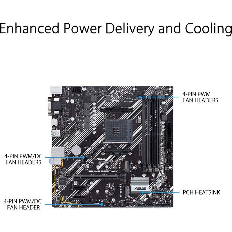 ASUS AMD B550 搭載 AM4 対応 マザーボード PRIME B550M-K MicroATX AMD AM4 B550 MicroATX 搭載 対応 マザーボード PRIME B550M USB inch cm