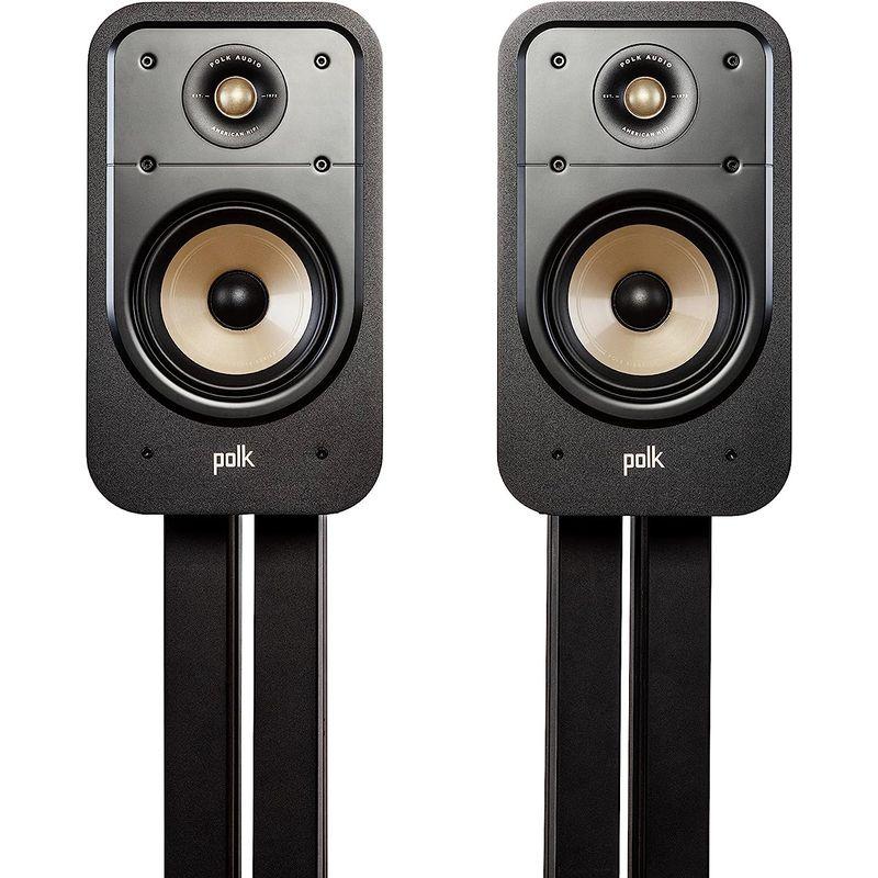 匿名配送 ポークオーディオ POLK AUDIO SIGNATURE ELITE ES20 ブックシェルフスピーカー ブラック ES20BLK（2台1 【TMF7958061815】(27868円)