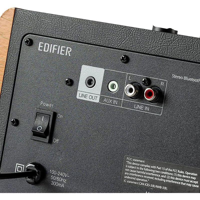 Edifier D12 Bluetooth 5.0 ブックシェルフスピーカー小型 - アンプ内蔵アクティブスピーカー 木製 - 統合デスクト Edifier 統合デスクト PET1299395050(12061円)