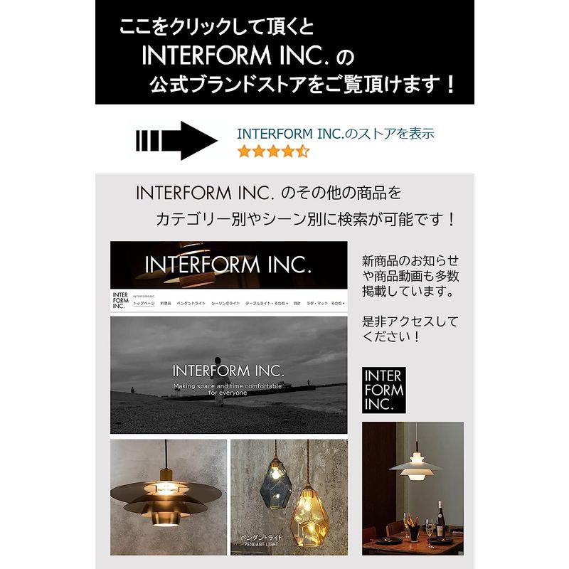 INTERFORM INC. インターフォルム 電波時計 壁掛け ウッドフレーム 木 シンプル 掛け時計 見やすい ネイビー Plock プ ART WORK STUDIO Atras wall clock White アトラス ウォールクロック ホワイト 掛け時計 TK-2048 O1047243203(9721円)