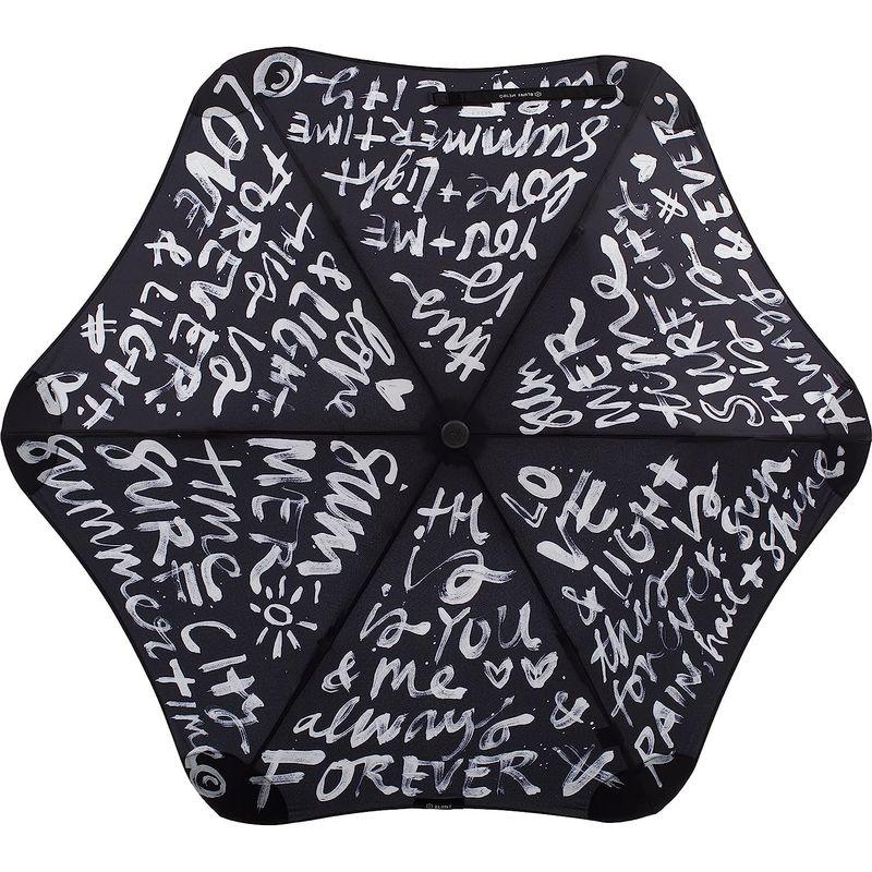 サエラ ブラントメトロ ブラックリスト ペイント折り畳み傘 親骨55センチ METBLACKLIST21 ブラントメトロ ブラックリスト ペイント折り畳み傘 親骨55センチ METBLACKLIST21