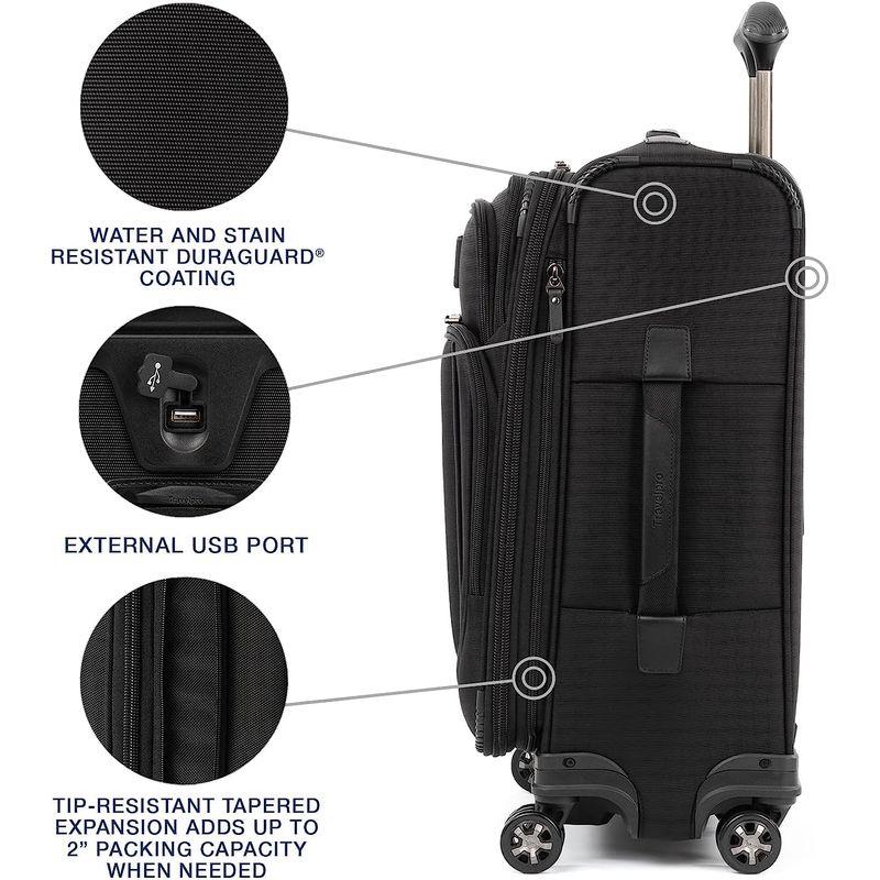 【クーポン】 Travelpro トラベルプロ Crew Versapack，407186301 ジェットブラック， MAX SIZE 【OCQ7103646448】(24876円)