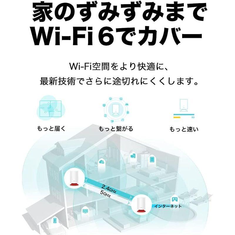 マートTP-Link メッシュ WiFi ipad iPhone Nintendo シリーズ Switch メーカー動作 ルーター PS5 無線LAN 