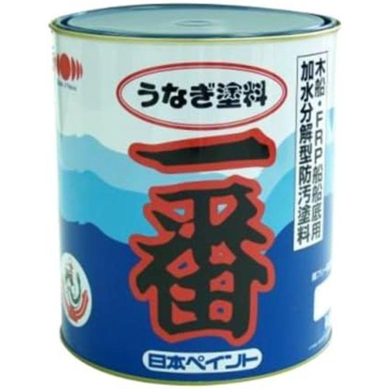 ニッペ　ペンキ　塗料　うなぎ塗料一番　ブルー　4kg　ラッカー　つやなし　日本製　屋外　4547163000028